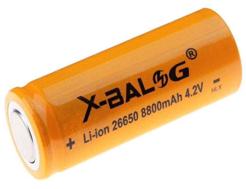 X-balog Akumulator 8800 Mah Litowo-jonowy 26650  4.2v Do Latarek 030