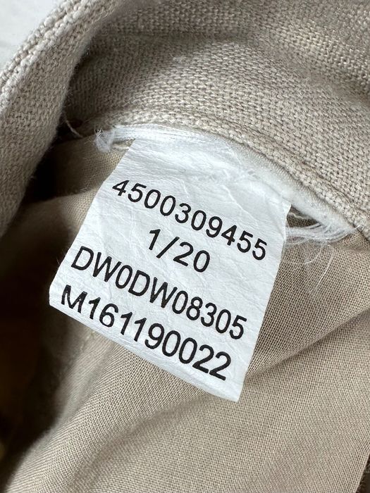 Lniane spodnie typu cargo tommy jeans