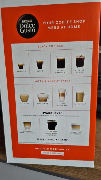 Nowy Ekspres do Kawy KRUPS Piccolo XS Nescafe Dolce Gusto KP1A3B10