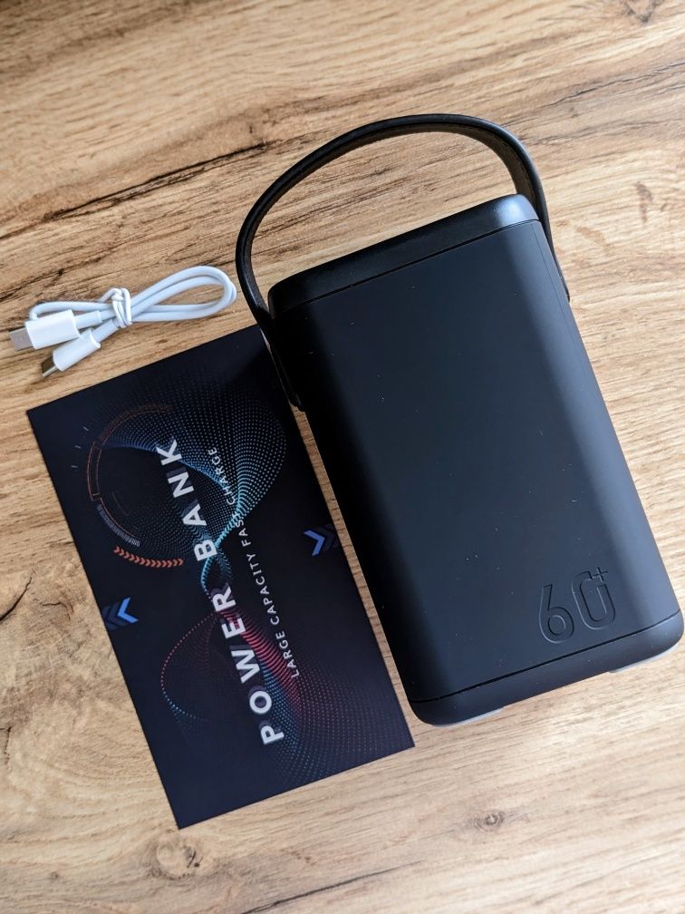 Powerbank Павербанк O2 project 60000mAh 65W