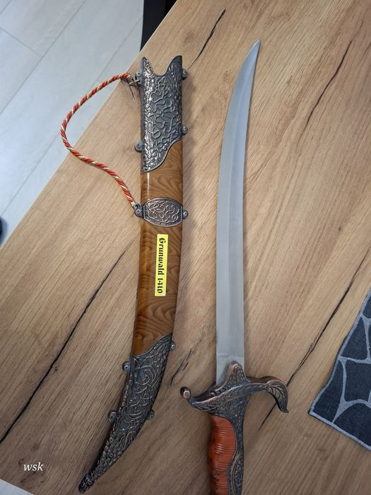 Ozdobny miecz z Grunwaldu