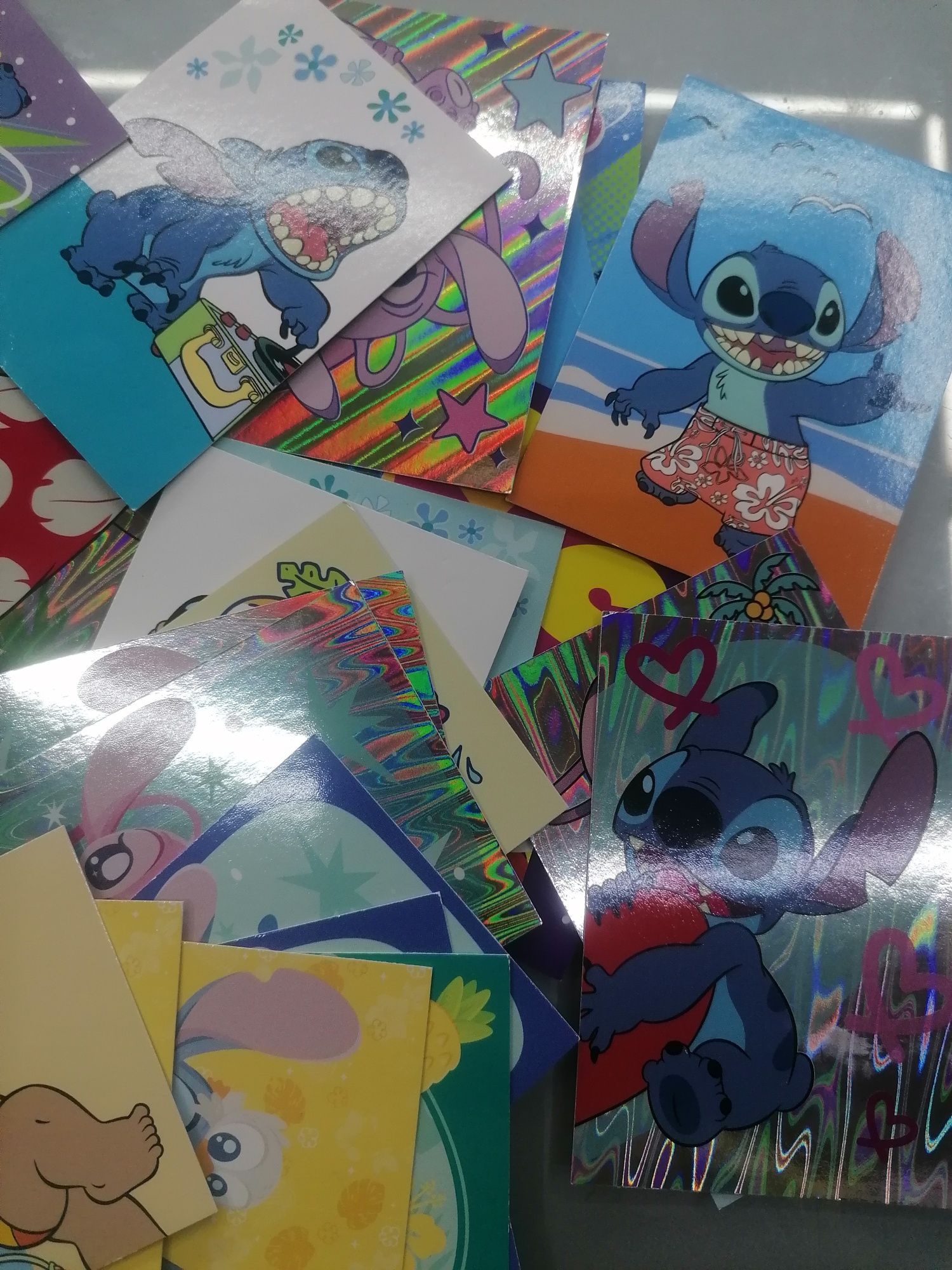 Cartas/cromos Stich : 67 unidades