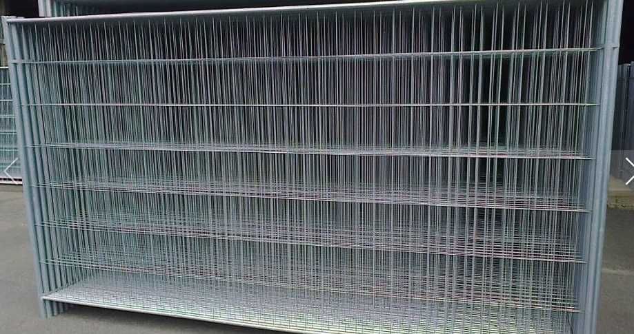 Ogrodzenie tymczasowe płot ażurowy 350x200 plac ogrodzenie parking