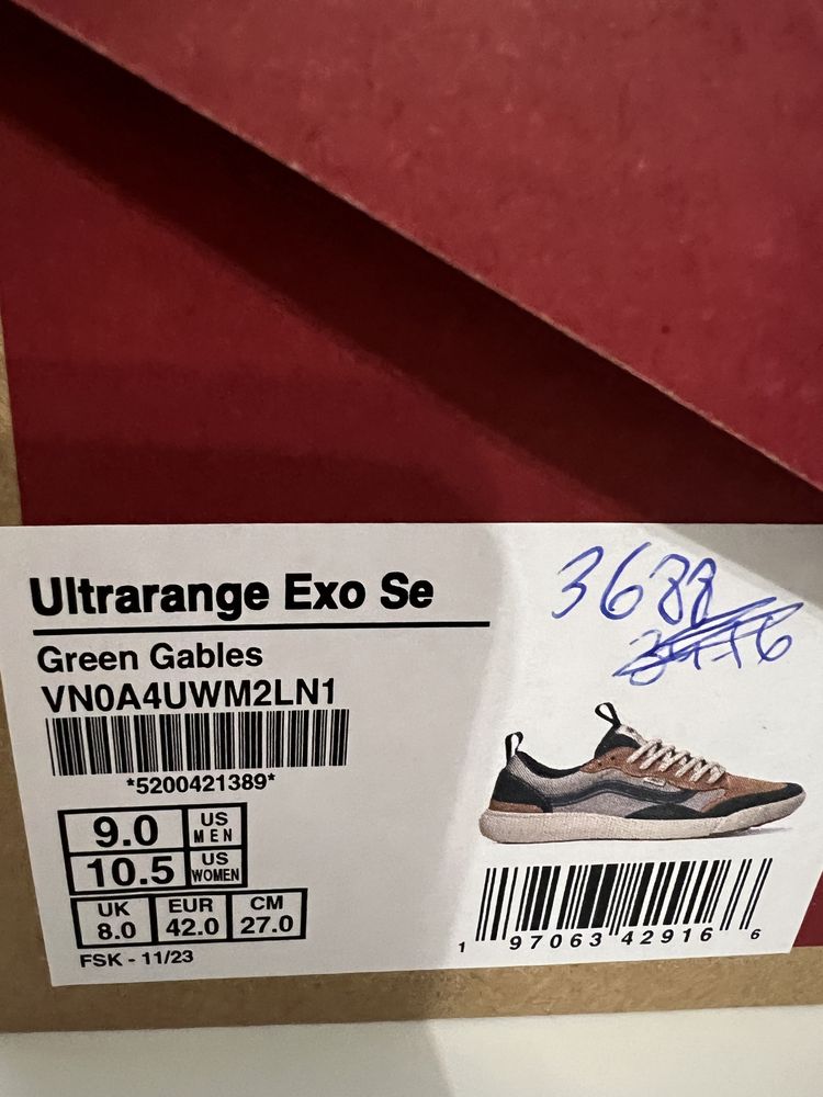 Кеды Vans р. 42 оригинал