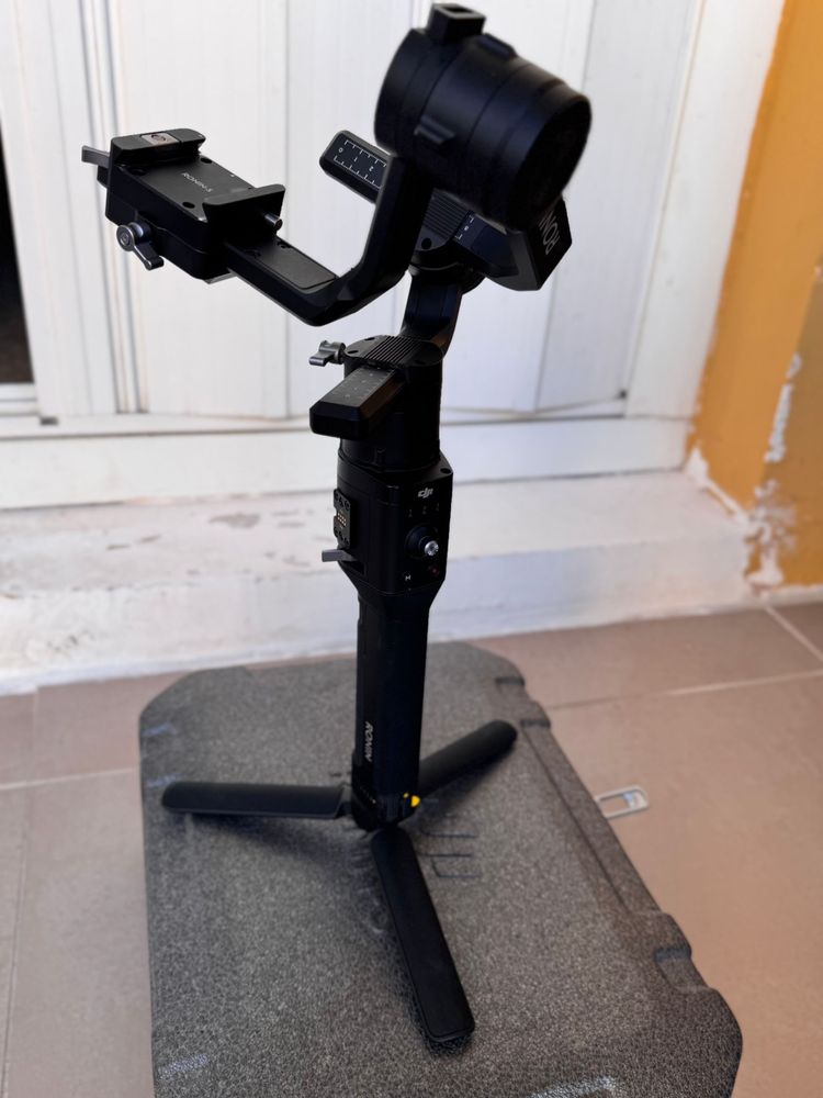 Gh5 + lentes + baterias + roning S + tripé + led (videografia/foto)
