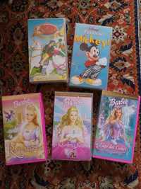 Filmes diversos em cassette ( Barbie )