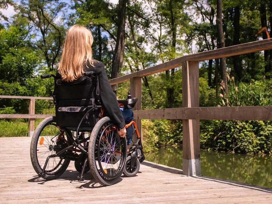 Wózek Inwalidzki 3w1 Elektryczny, Ręczny Hybrydowy Medilife FLEX DARMO