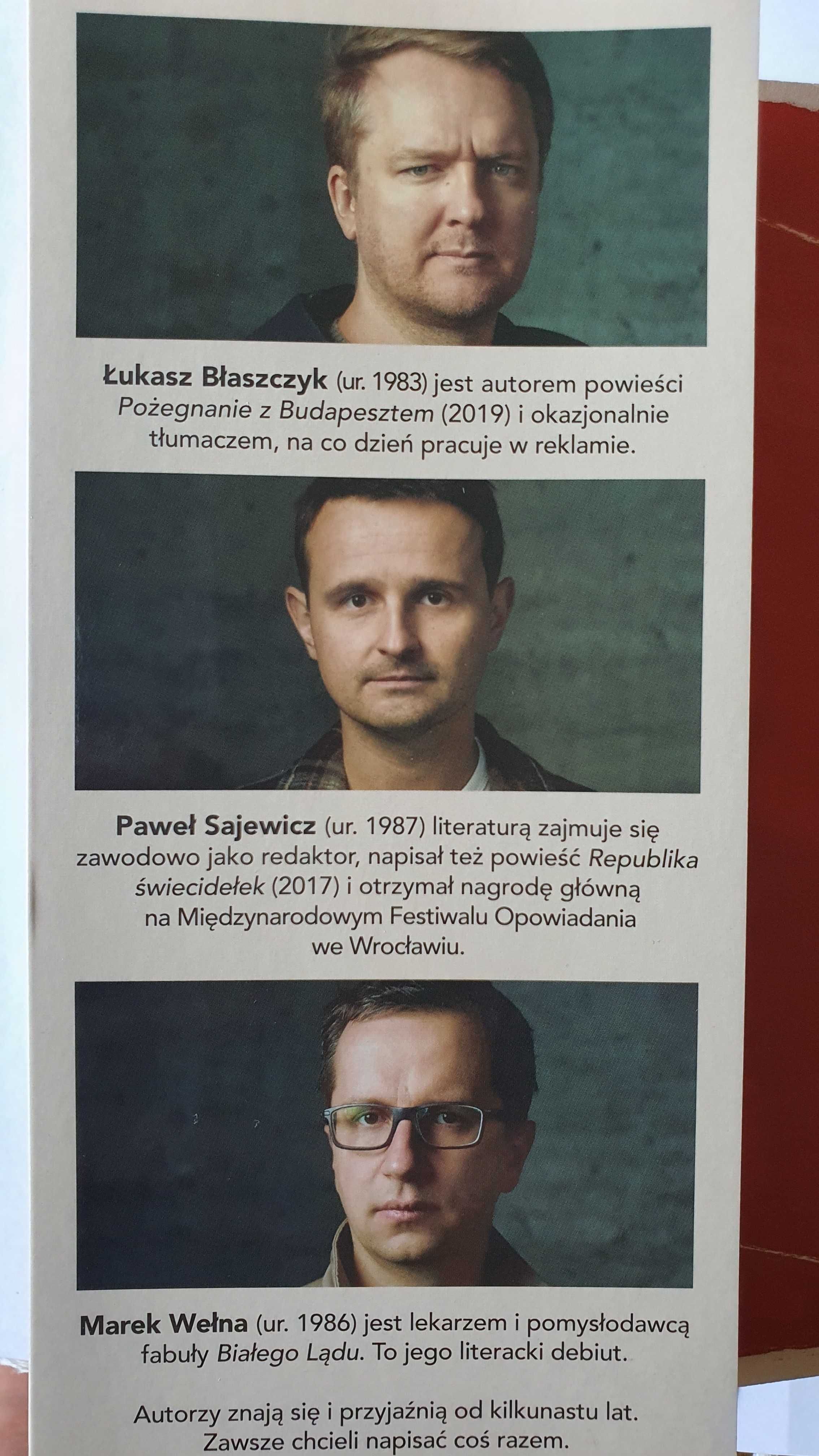 Biały ląd - Łukasz Błaszczyk, Marek Wełna, Paweł Sajewicz