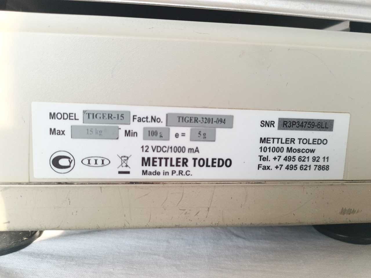 Ваги Mettler Toledo Tiger 15