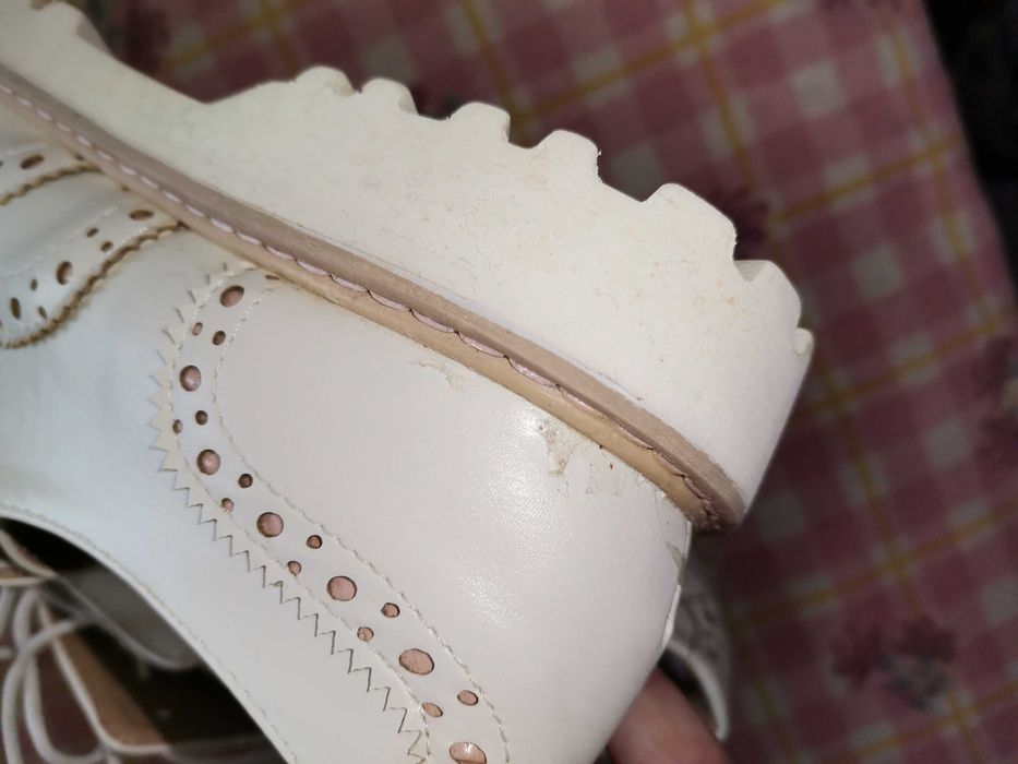 Sapato imitação renda