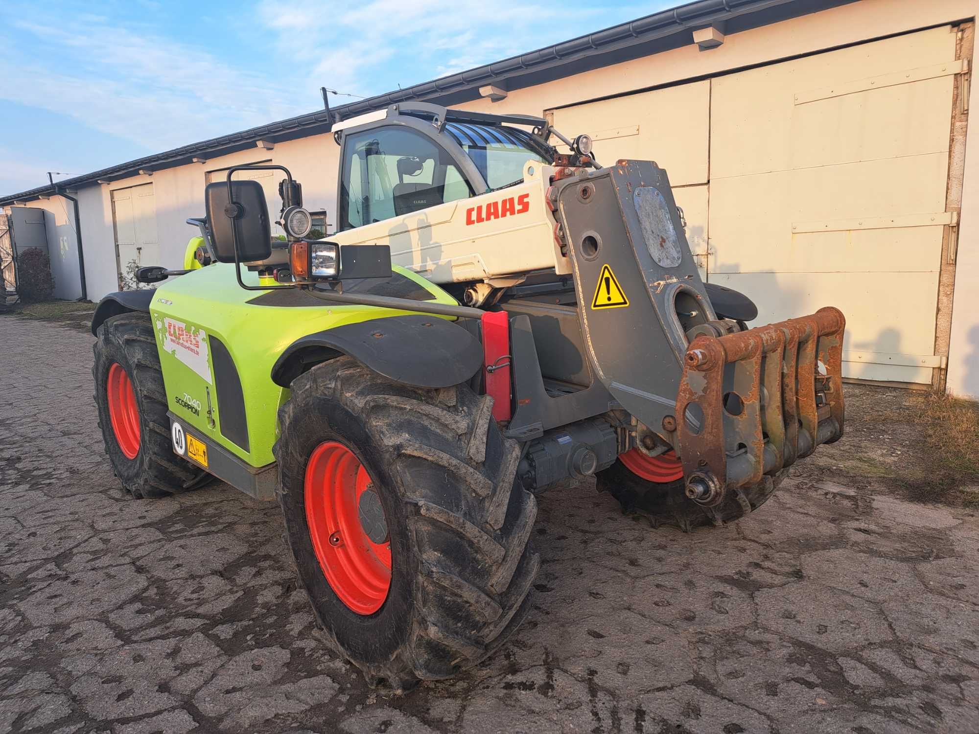 CLAAS Scorpion 7040 ładowarka teleskopowa manitou jcb -okazja-