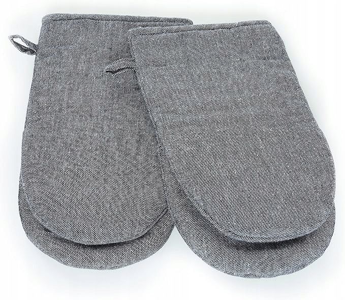 Odporne na ciepło rękawice kuchenne 100% Bawełna 18x32 cm Komplet 2 Sz