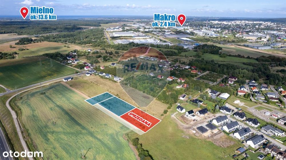 Działka 1000 m², Koszalin z wydanymi WZ!