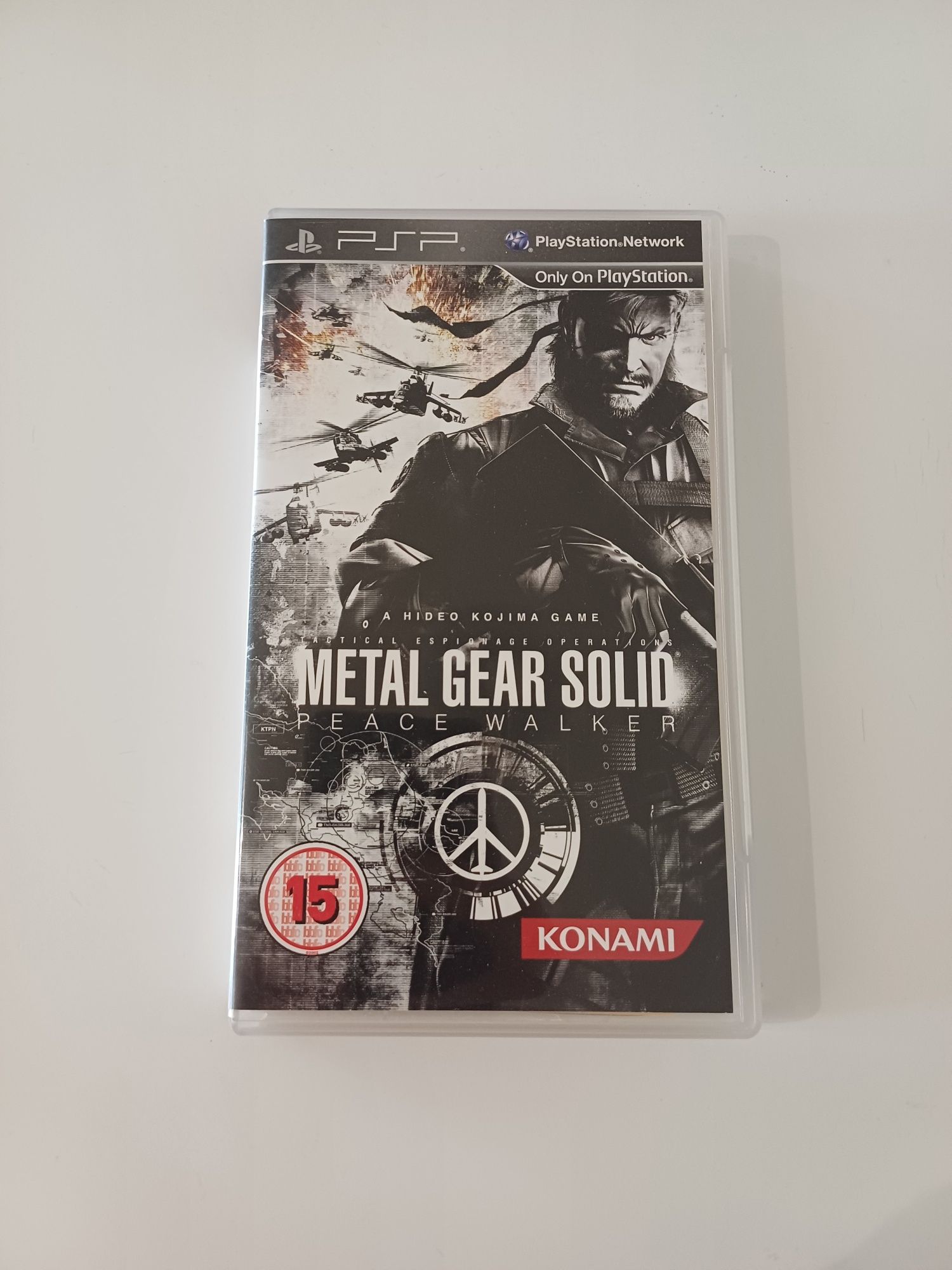 Metal Gear Solid Peace Walker Sony PlayStation Portable PSP