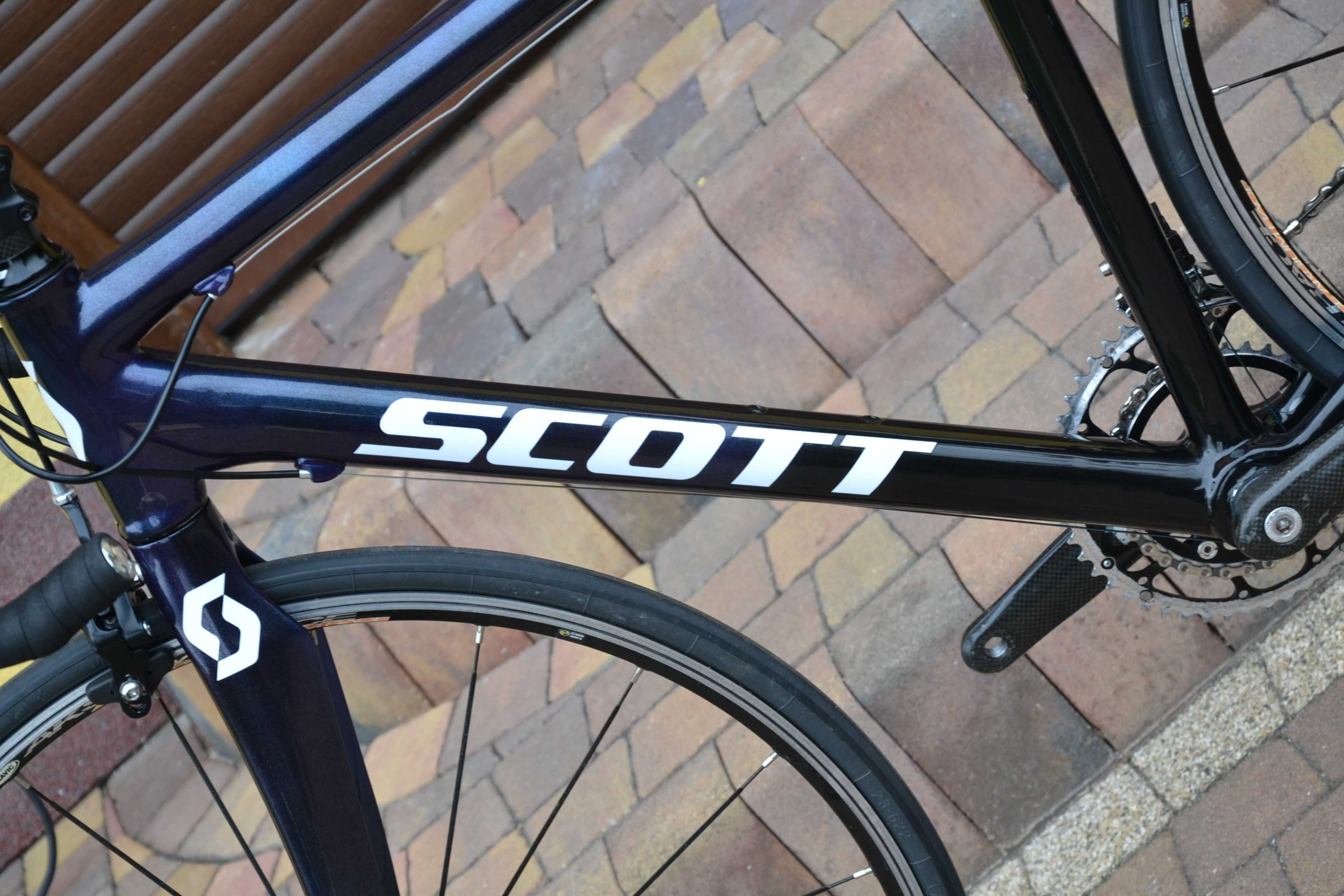 karbon Scott Addict RC Campagnolo 54cm stan bdb!!
