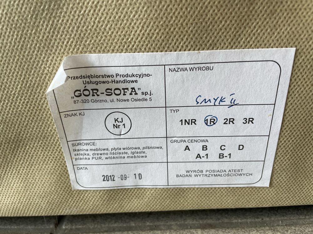 Sofa dziecięca Smyk II Kot
