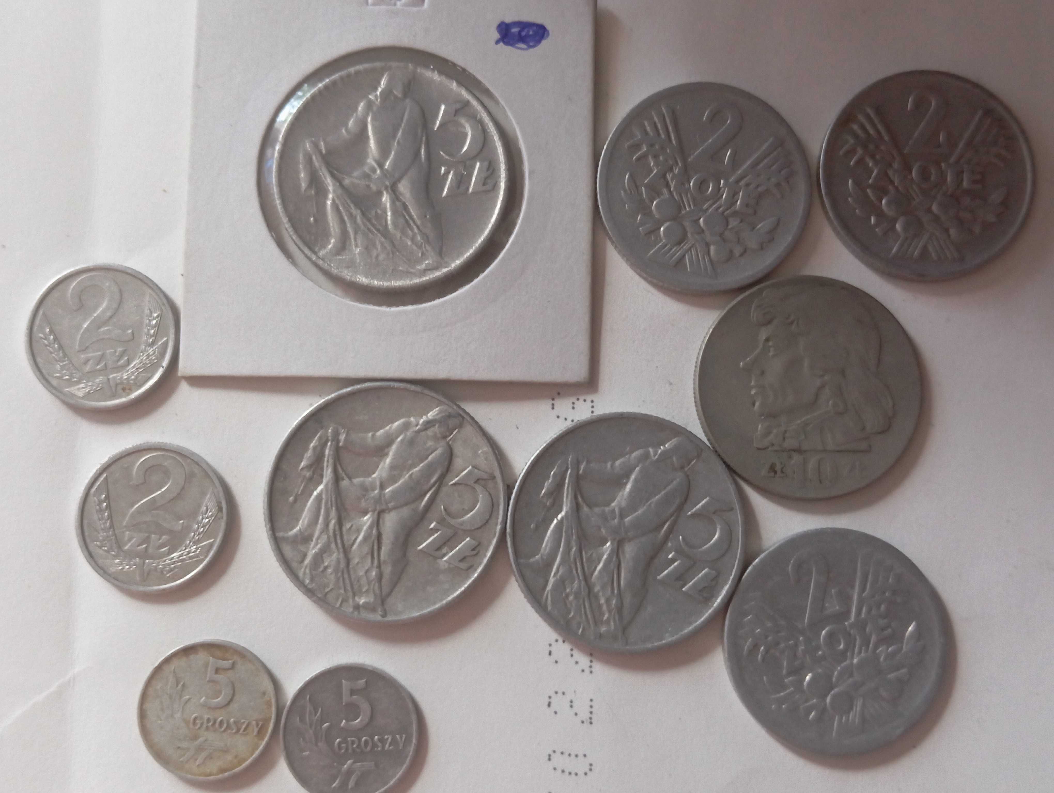porządki domowe monety prl
