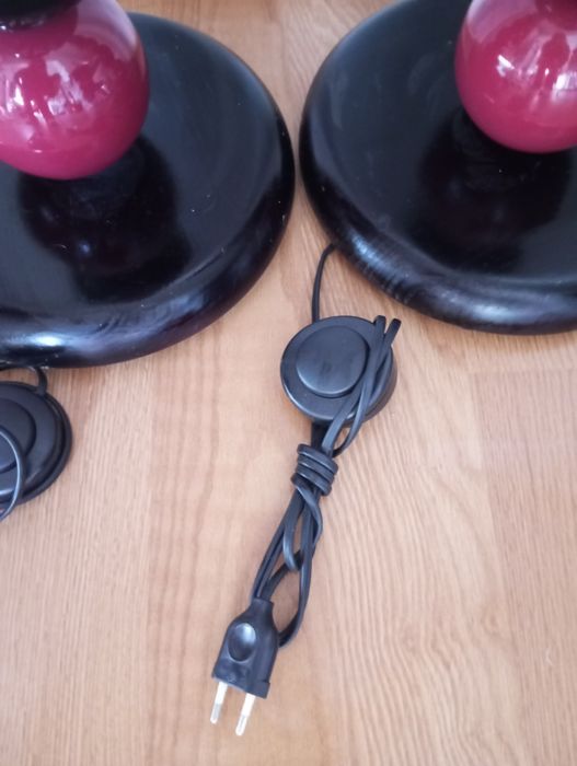 Conjunto candeeiros de pé