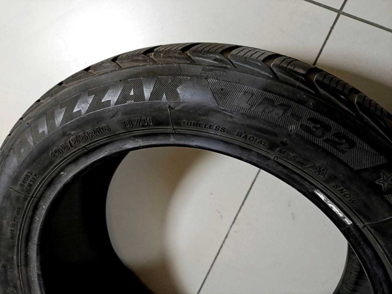 Шина (одна) 195/55R16 87H Bridgestone Blizzak LM-32