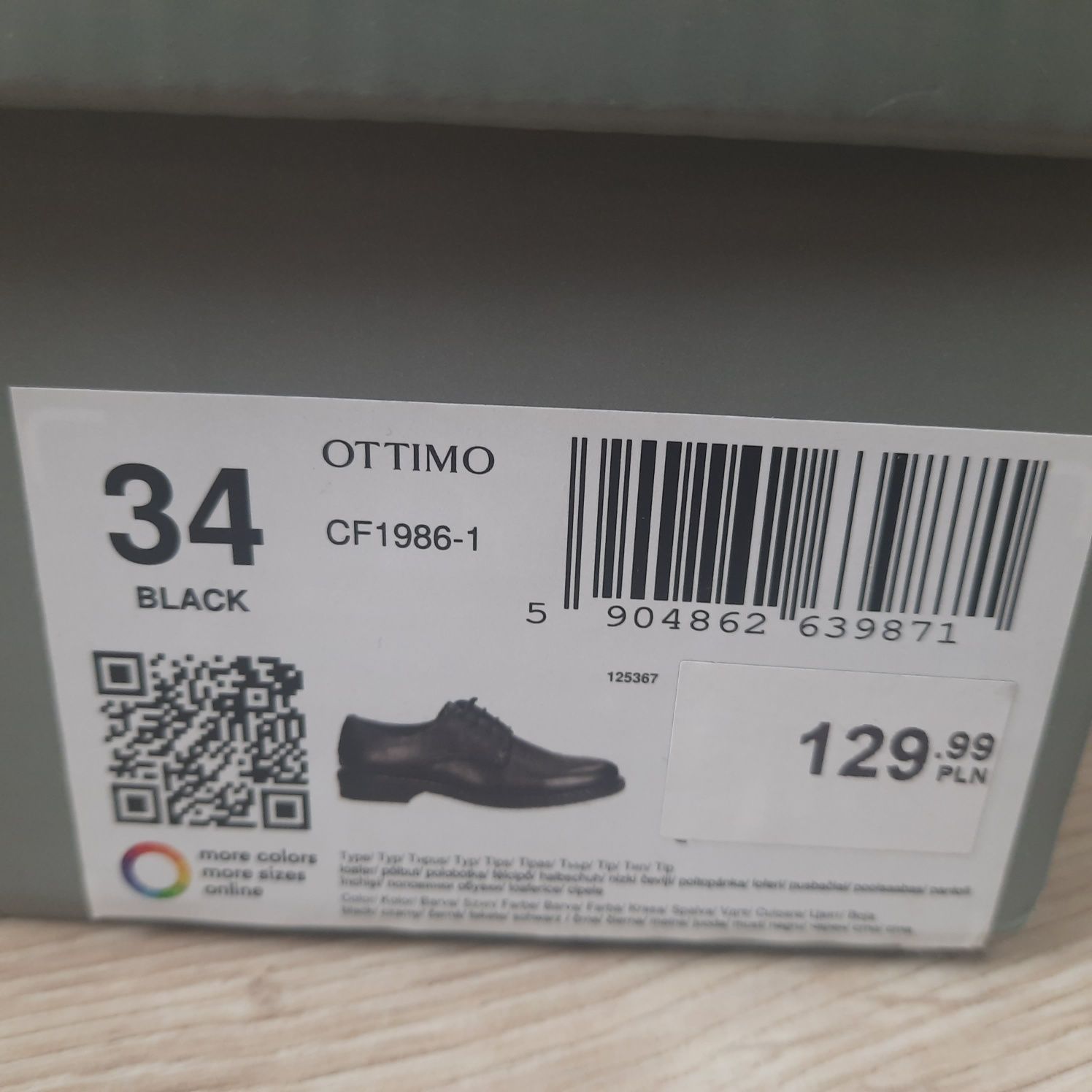 Buty na komunie rozm. 34