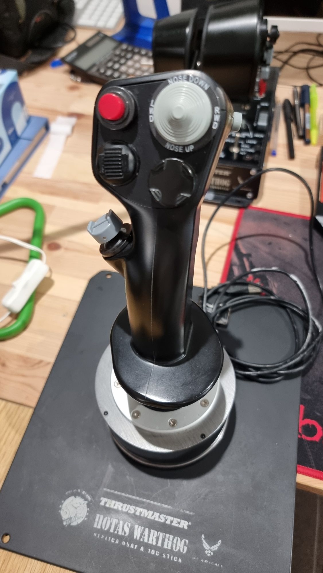 Thrustmaster Hotas Warthog Joystick Flight Simulator  DCS