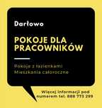 Darłowo, noclegi, pokoje dla pracowników/ cały rok.