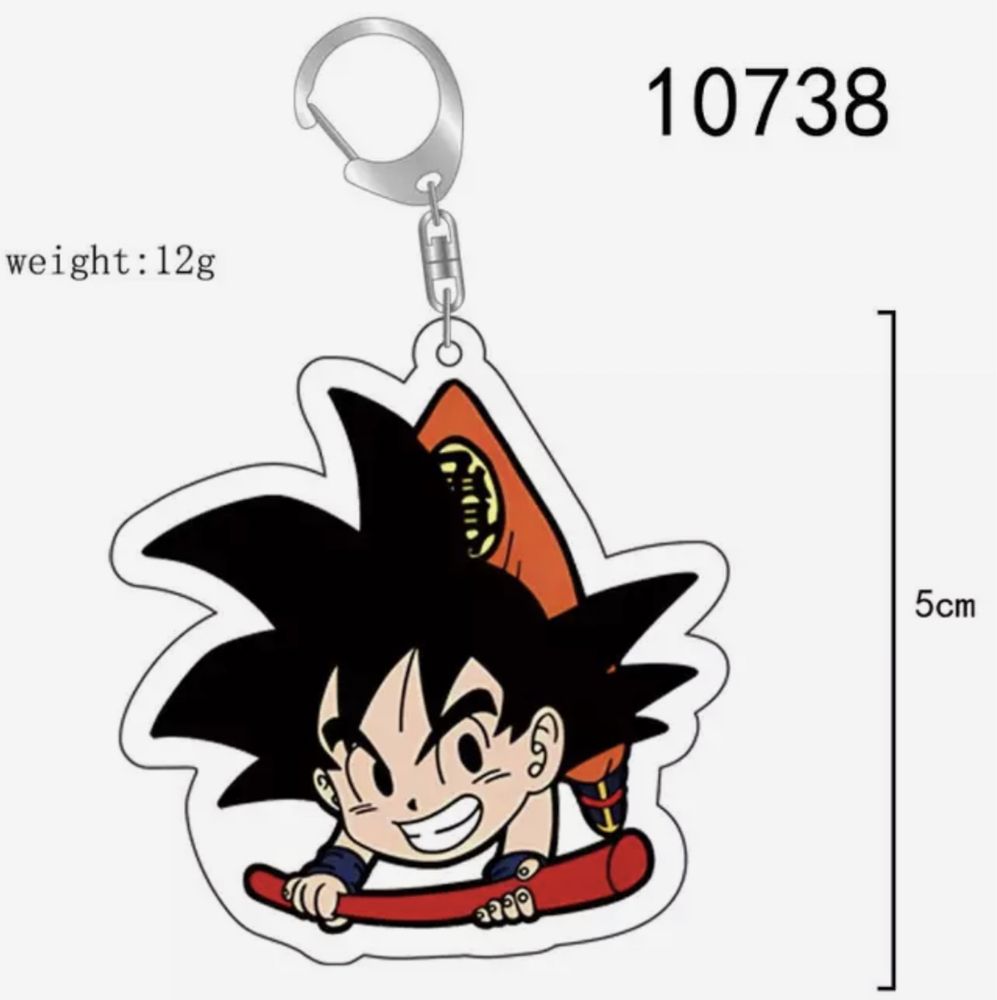 Porta-chaves keychain Acrilico Dragon ball Son Goku