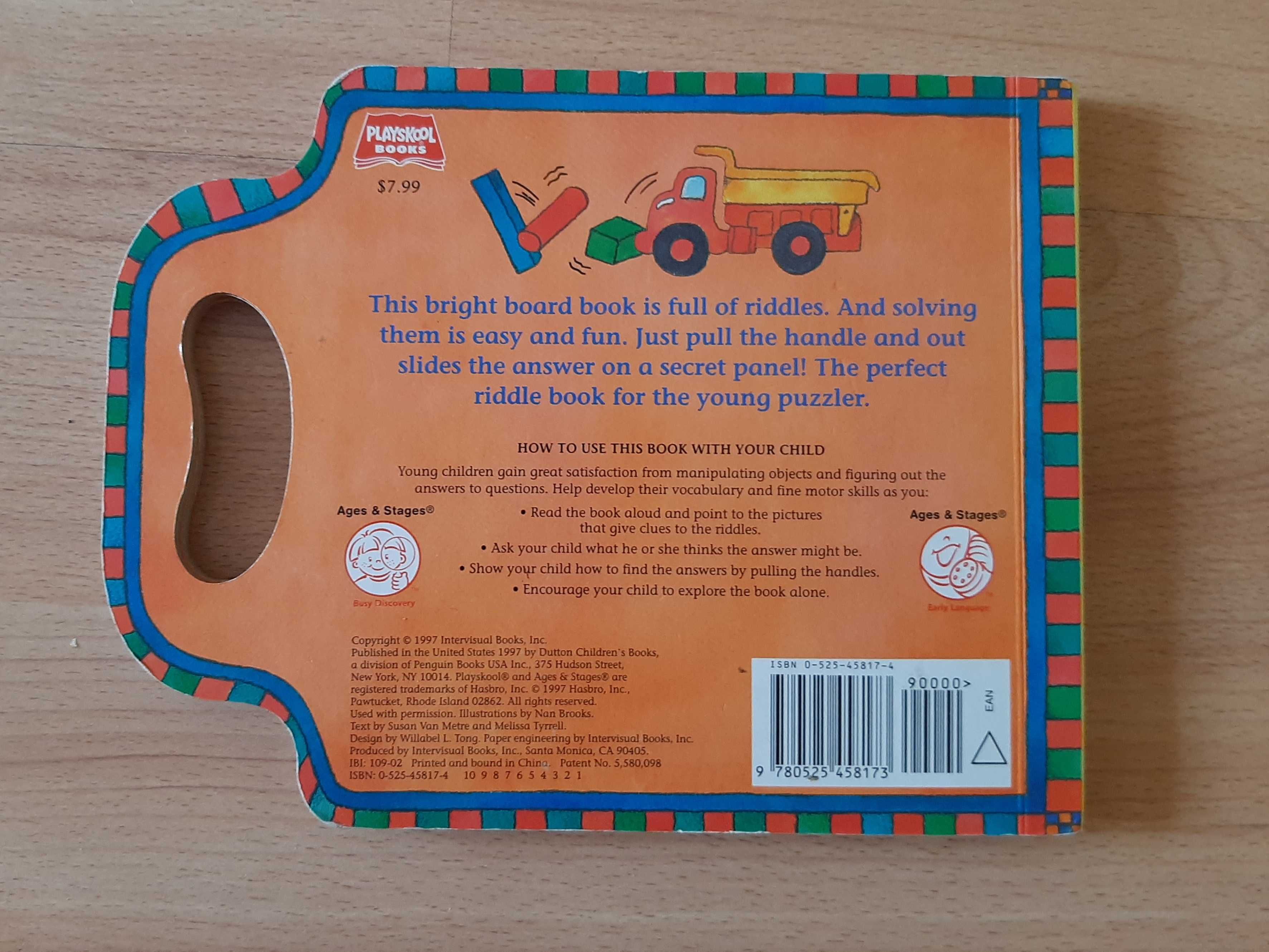 Tell Me a Toy Riddle: Slide-and-Peek Book (Playskool)