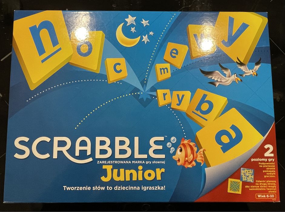 Scrabble Junior - 2 gry dla dzieci