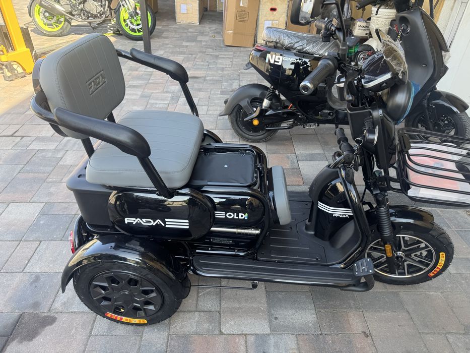Електротрицикл FADA OLDI MAX 1100WAT. Доставка