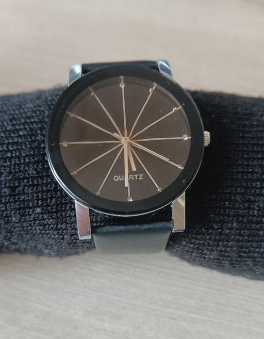 Damski zegarek Quartz czarny