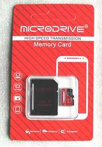 Micro SD картa 32 ГБ Class 10 + SD кардридер + OTG USB кардридер