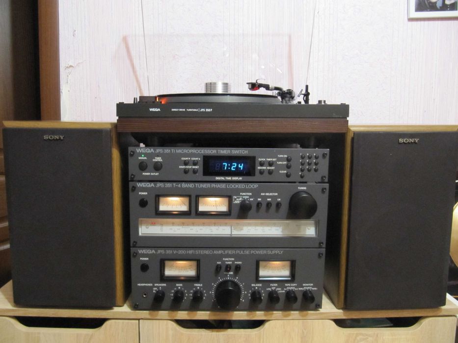 Стационарна Вінилова Стереосистема від SONY – Vega JPS-351 Sigma HI-FI