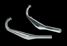 escape m90 cromado para motorizadas sachs