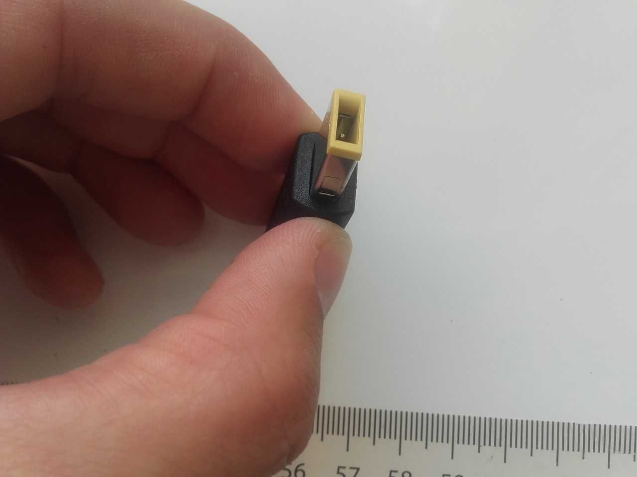 Adapter, przejściówka lenovo z DC 20V 5.5x2.1mm żeńska okrągła do pros