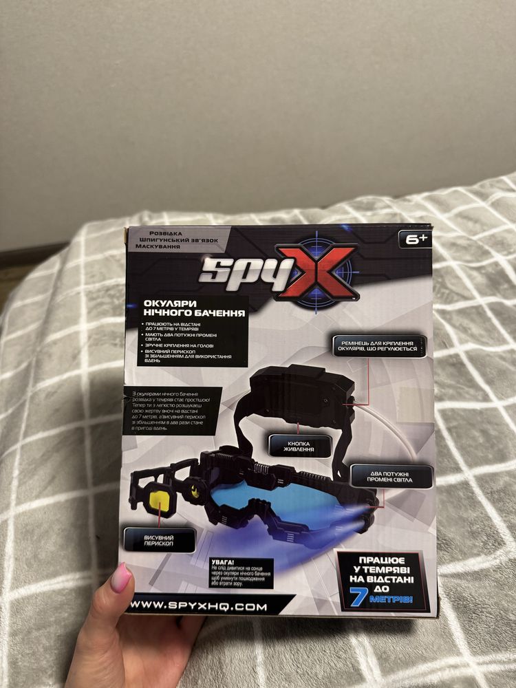 Spy X шпигунські окуляри нічне бачення