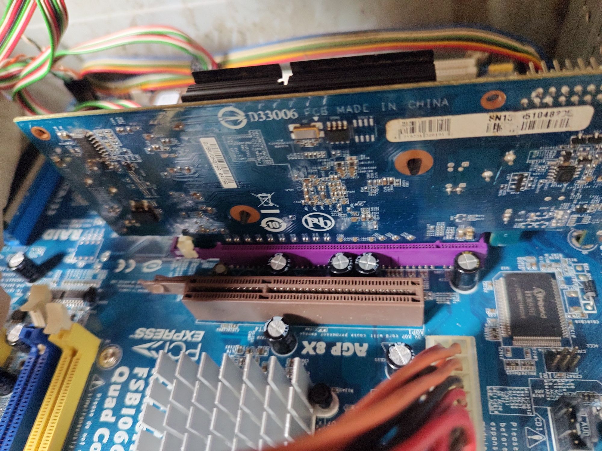 Pentium 3 GHZ, plyta 4coredual-sata2 - stary komputer