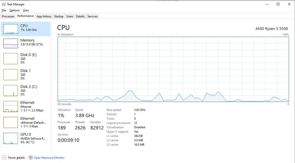 PC Gamingowy RTX 3060 Ryzen 5 16GB SSD