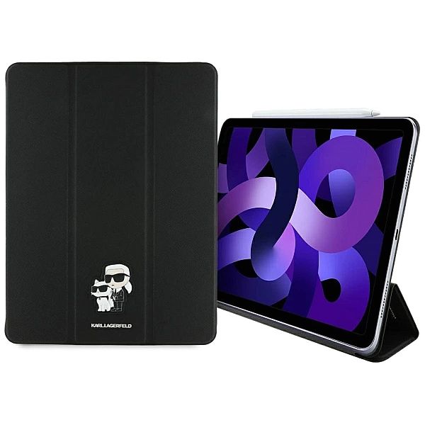 Etui Karl Lagerfeld Saffiano Magnetic Karl & Choupette na iPad Air 13"