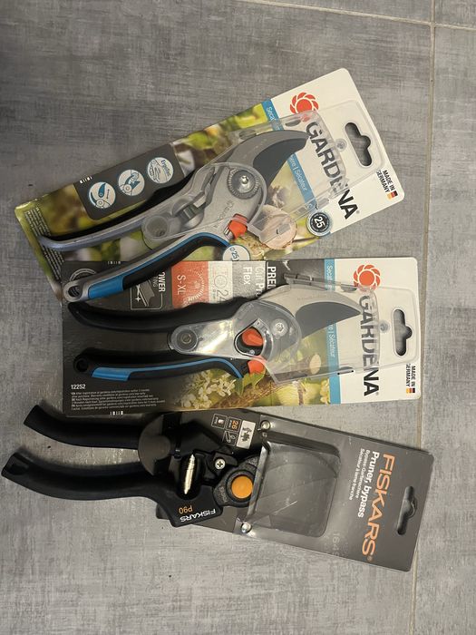 Секатори Gardena, Fiskars