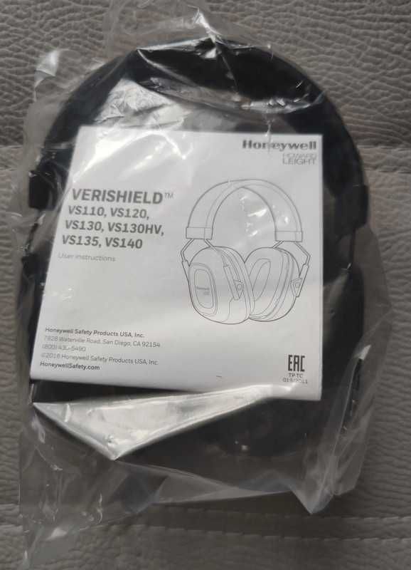 Nauszniki Słuchawki Ochronniki Słuchu  Honeywell Verishield VS 130