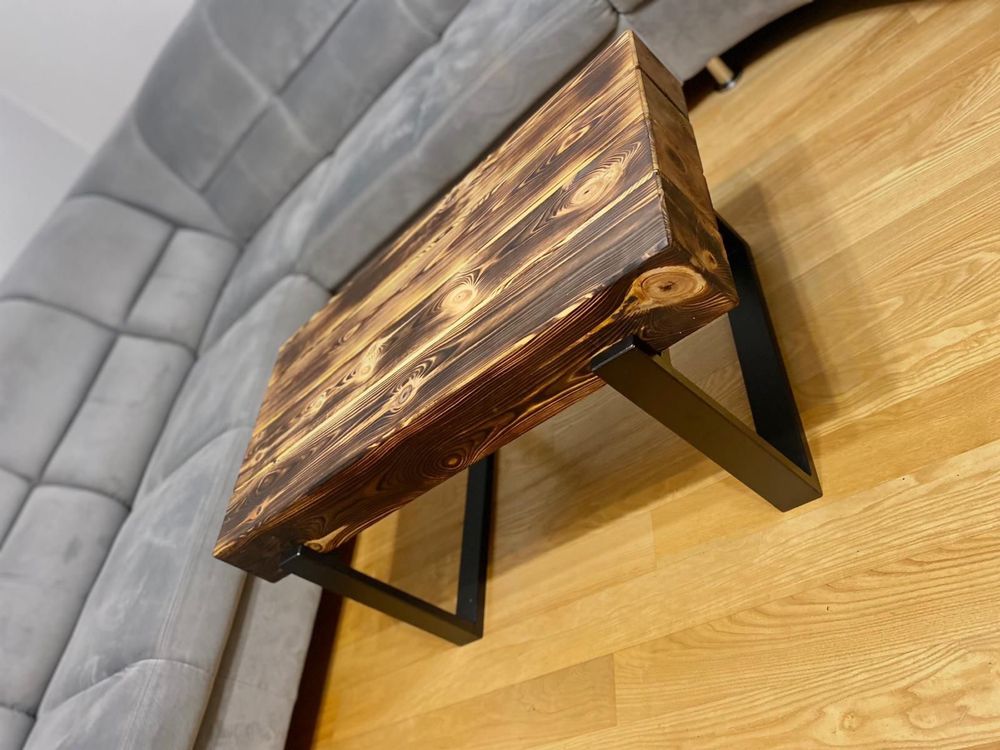 Stolik kawowy ława loft z bali