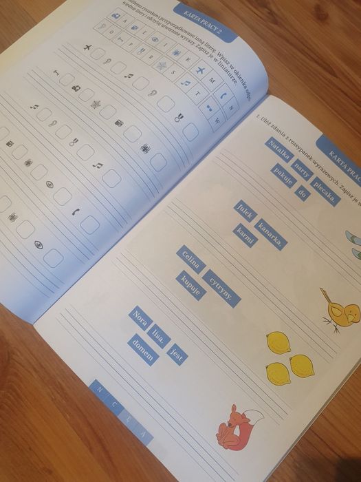 Przygoda z czytaniem książeczka, ćwiczenia