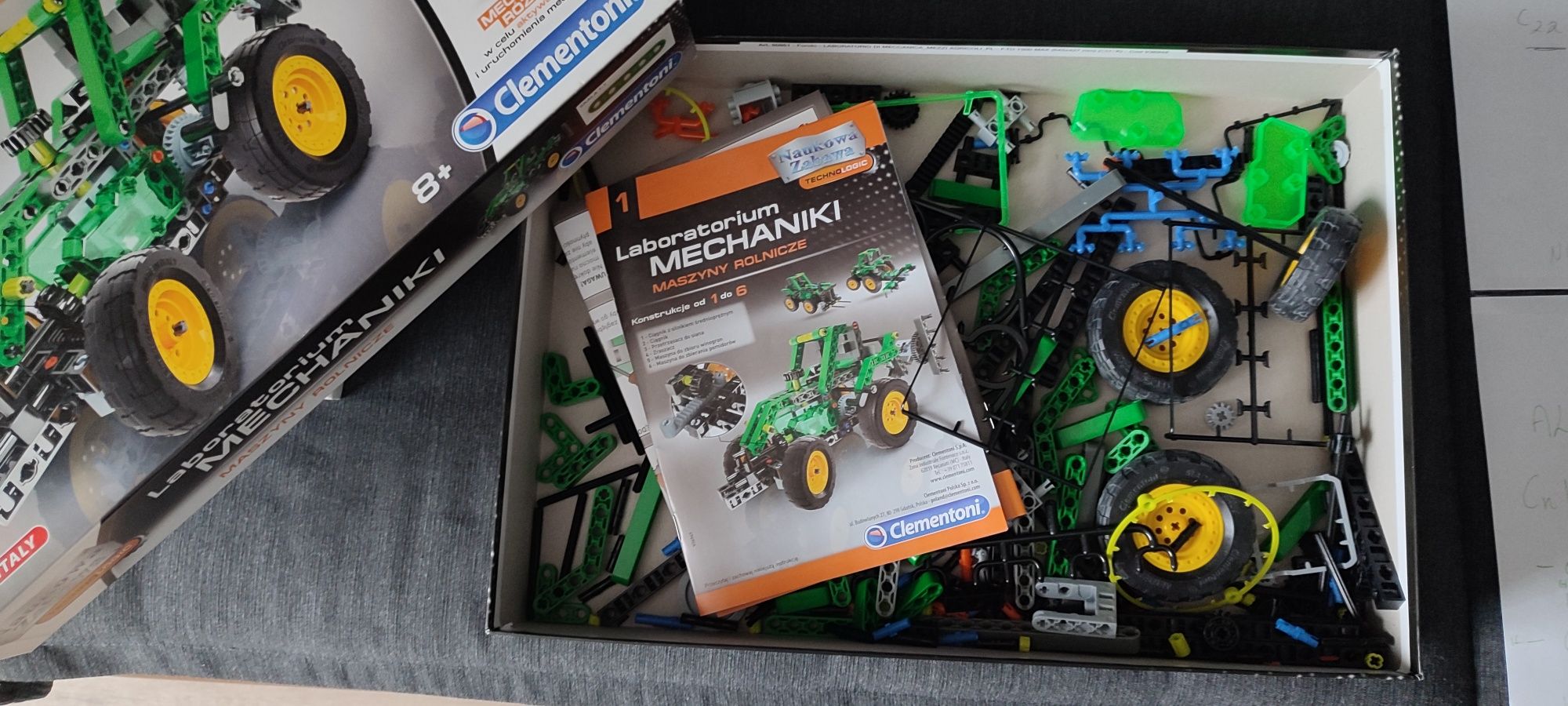 Clementoni Zestaw Maszyny Rolnicze Laboratorium Mechaniki 60951
