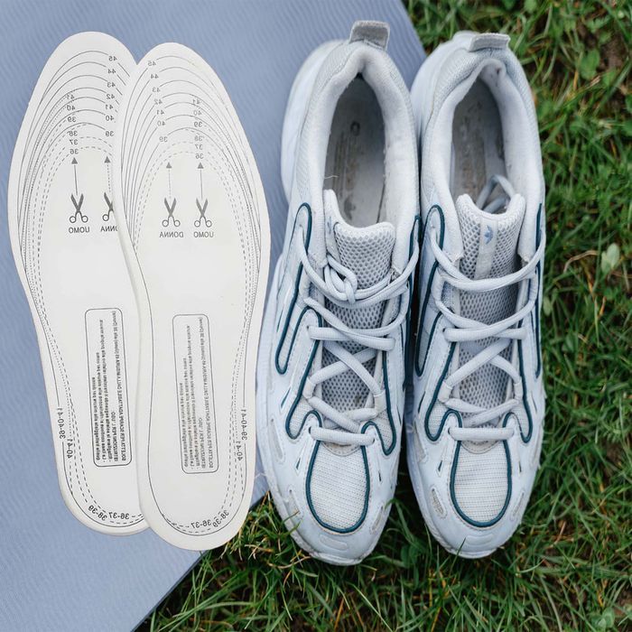 Wkładki do Butów Roboczych Sportowych Biegania Memory Przeciwpotne