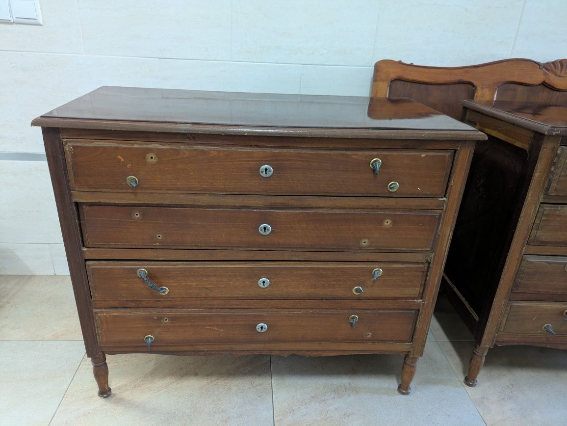 2 x conjunto mobília de quarto