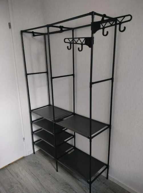 Нова вішалка для одягу з полицями ідеально для невеликої квартири