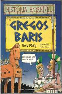 LivroA94 "Gregos Baris" de Terry Deary