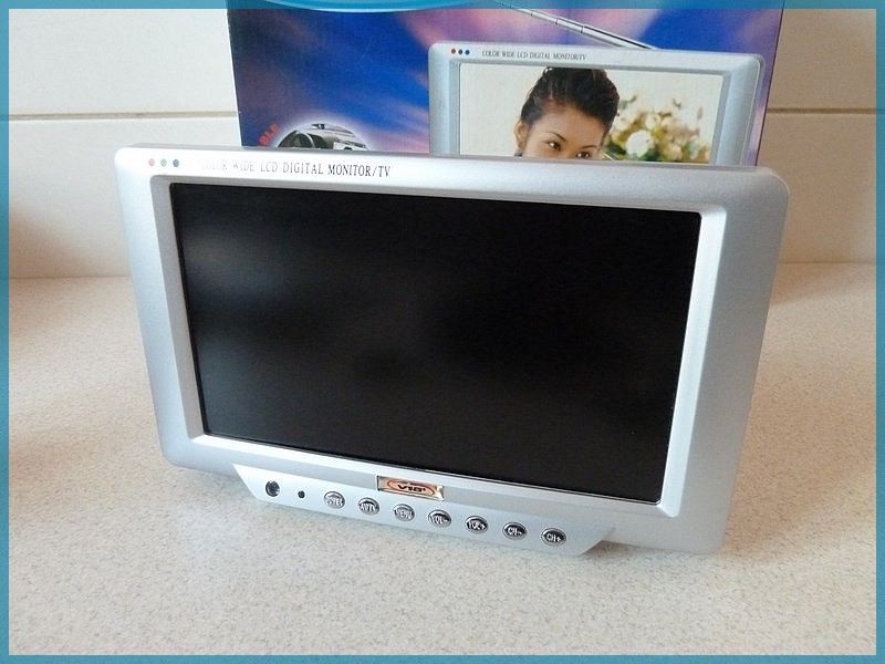 TV & MONITOR, 7" LCD Color, Nowy.