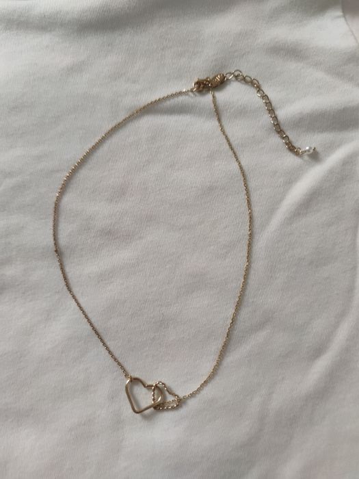 Naszyjnik serca z perełką